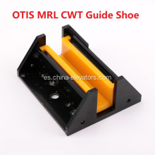 Zapato de guía de contrapeso de 10/16 mm para ascensores Otis MRL